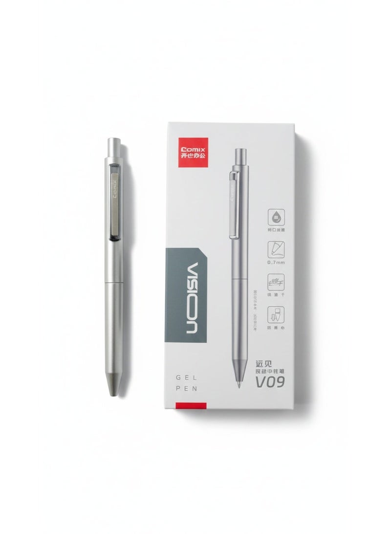 كوميكس V09 - طقم أقلام جل 0.7 ملم (12 حبة) - Image 1