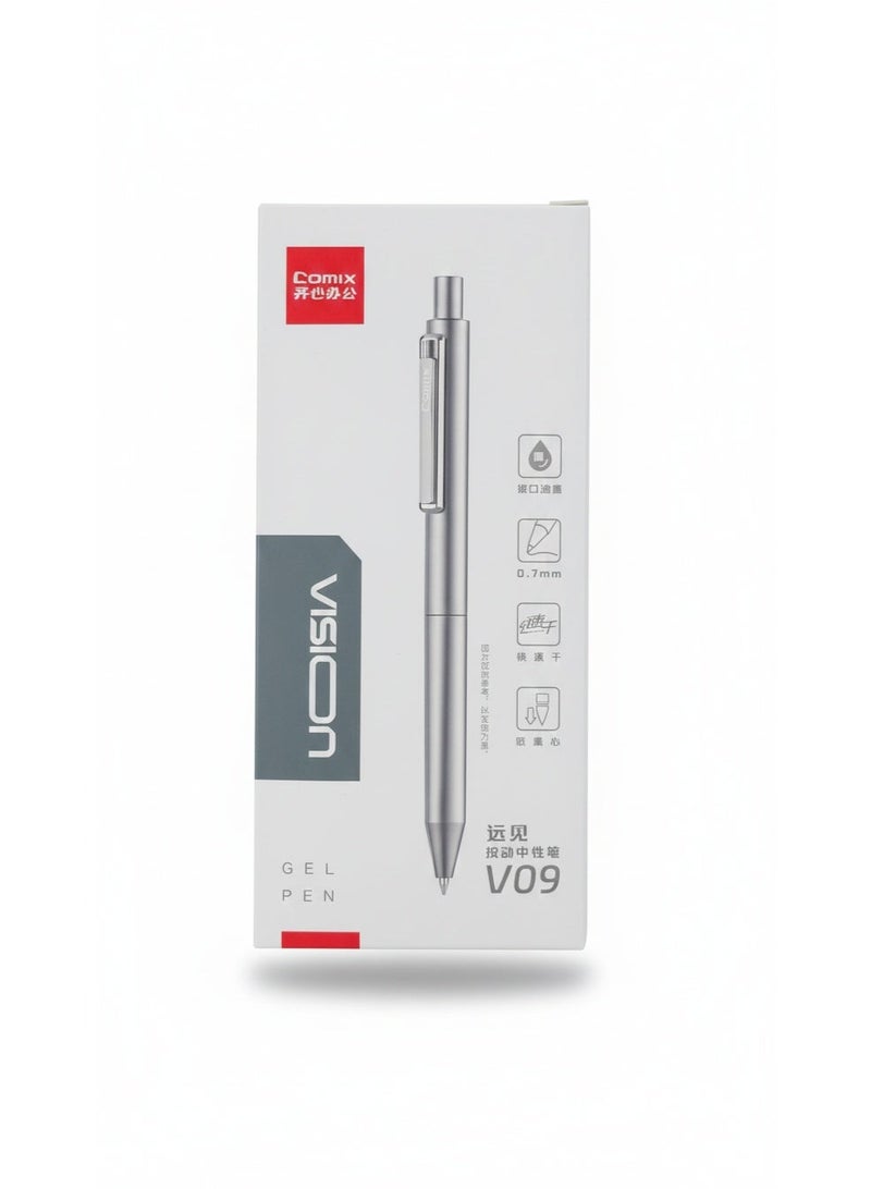 كوميكس V09 - طقم أقلام جل 0.7 ملم (12 حبة) - Image 2