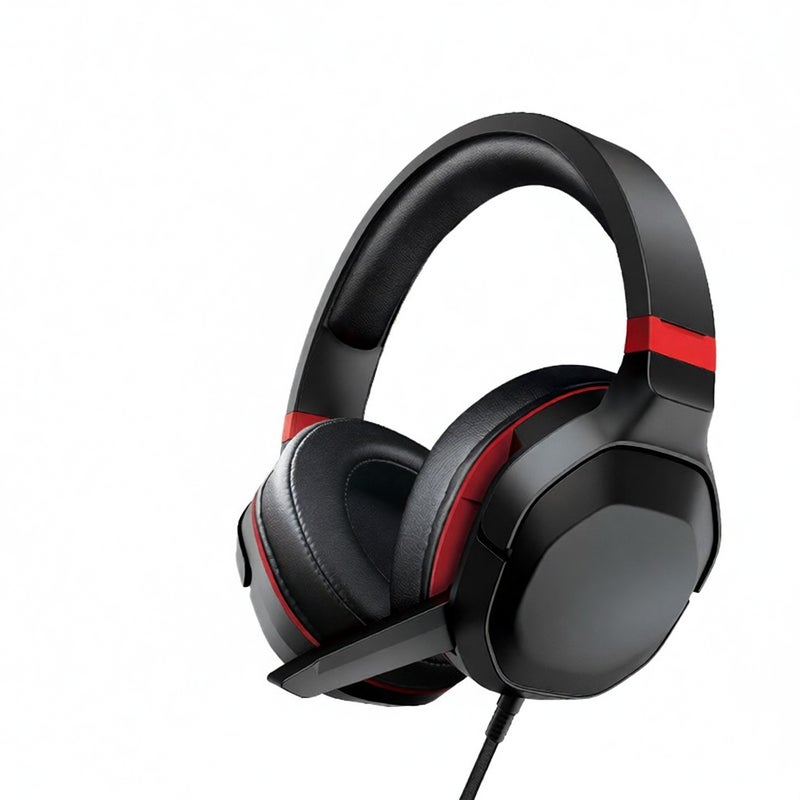 LIBERTY GAMER RISE Head-mounted Gaming Headset 53mm Driver Unit 7.1 Virtual Surround Sound Ergonomic Design Detachable Microphone - Image 1