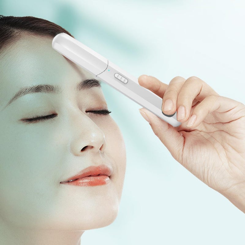 Electric Eyebrow Trimmer USB Rechargeable Multifunctional Eyebrow Razor for Women and Men Portable Hair Removal Device White Facial Grooming - Image 5