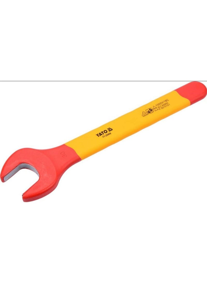 YATO Insulated Open End Wrench 30mm VDE-1000V YT-20968