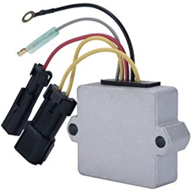 منظم جهد 893640T01 مناسب لمحركات ميركوري البحرية الخارجية، 5 أسلاك، 4 أشواط، 25 حصان، 30 40 50 60 135 140 150 175 200 240 حصان، موديل 2002، رقم الموديل 893640002، رقم الموديل 893640A03، 1942115K1، 185732 - Image 1