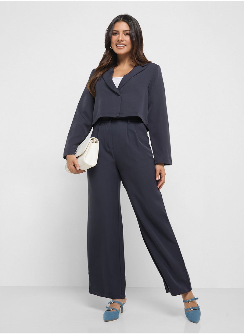 ELLA Cropped Blazer & Pant Set  - Image 5