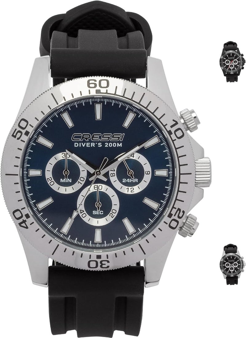 Cressi Nereus Watch - Unisex Erwachsene Watch Professionelle Taucheruhren, Einheitsgröße - Image 1