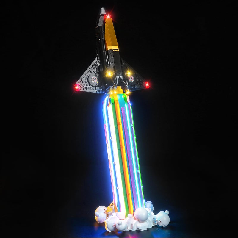 BrickBling LED Lights Compatible with Lego Over The Moon Creative Light Kit Compatible with Lego 10391 Lights Only No Model - Image 3
