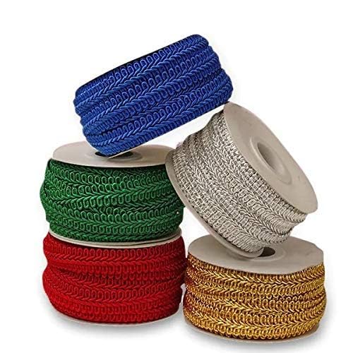 Paper Mart تقليم حافة ذهبية قديمة 5/8" × 10 ياردات - Image 3