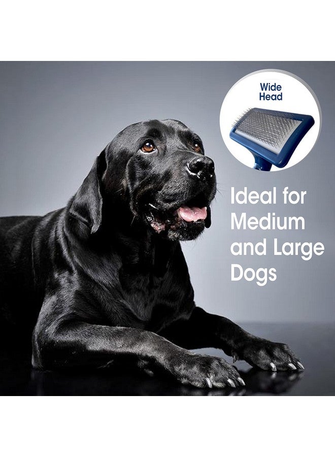 Four Paws Magic Coat Professional Series Grooming Brush for Dogs & Cats, Reduces Shedding, Stimulates Coat's Natural Oils, Ergonomic Design, Ideal for Medium, Long, Curly, and Wiry Coats - Image 5