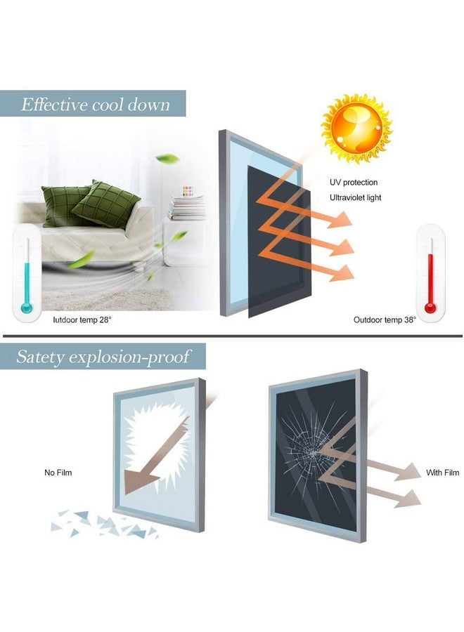 HOME13™ Privacy Window Film Window Glass Door Film for Home,Office,Bathroom Privacy (50x203 cm, 03 Blackout Film) - Image 5