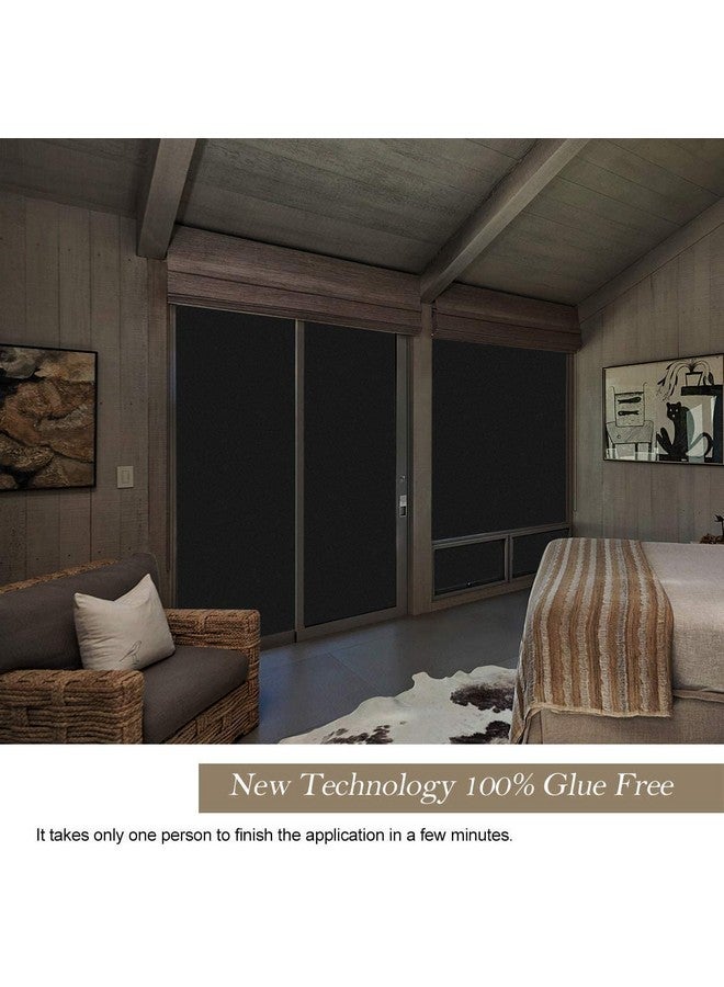 HOME13™ Privacy Window Film Window Glass Door Film for Home,Office,Bathroom Privacy (50x203 cm, 03 Blackout Film) - Image 3