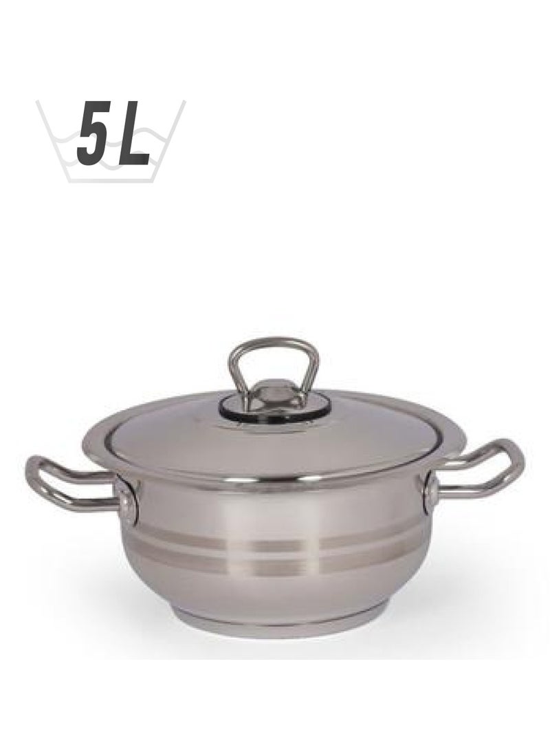 Volcano Granite Pressure Cooker 5 Liters Grey 