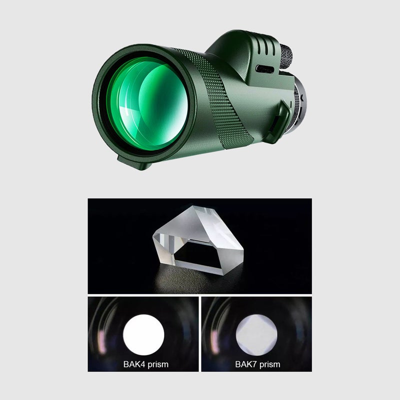 40*60 Portable Mobilephone Camera Telescope Outdoor Waterproof Fogproof Mobilephone Photograph Accessory Animal Watching Monocular Telescope - Image 5