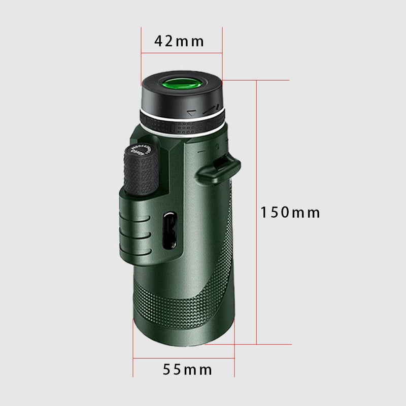 40*60 Portable Mobilephone Camera Telescope Outdoor Waterproof Fogproof Mobilephone Photograph Accessory Animal Watching Monocular Telescope - Image 4
