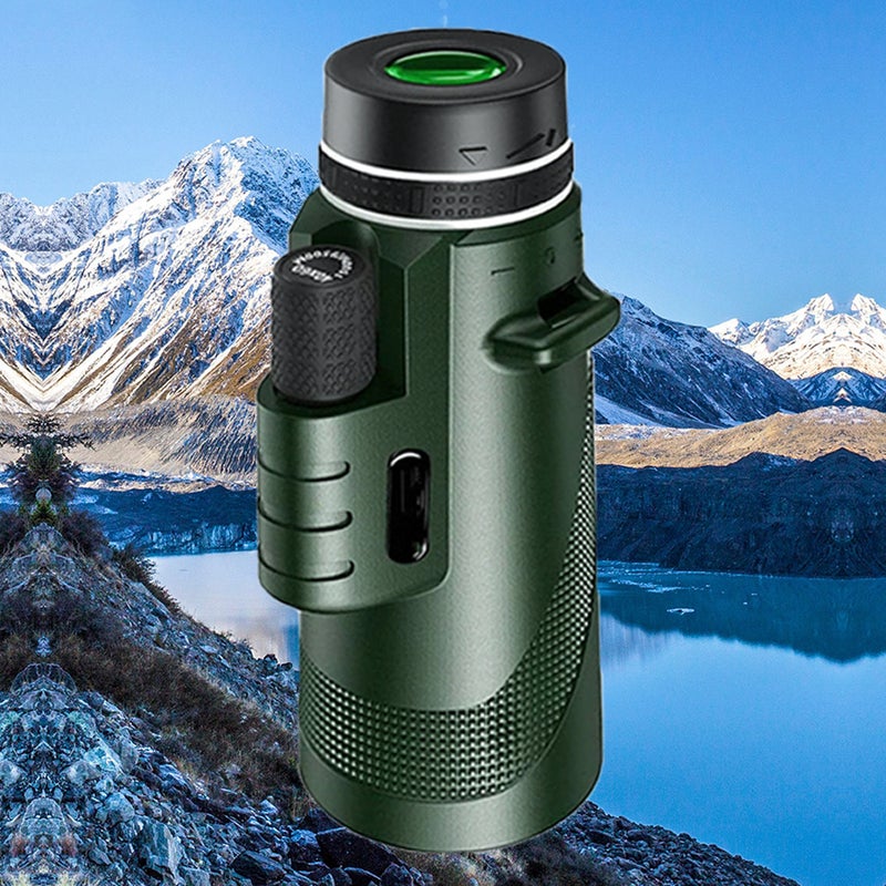 40*60 Portable Mobilephone Camera Telescope Outdoor Waterproof Fogproof Mobilephone Photograph Accessory Animal Watching Monocular Telescope - Image 3