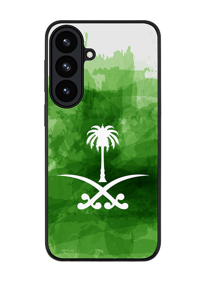 Stylizedd For Samsung Galaxy S26 Case,Slim fit Camera Protection, Shockproof Thin Phone cover  - Saudi Emblem - Image 1