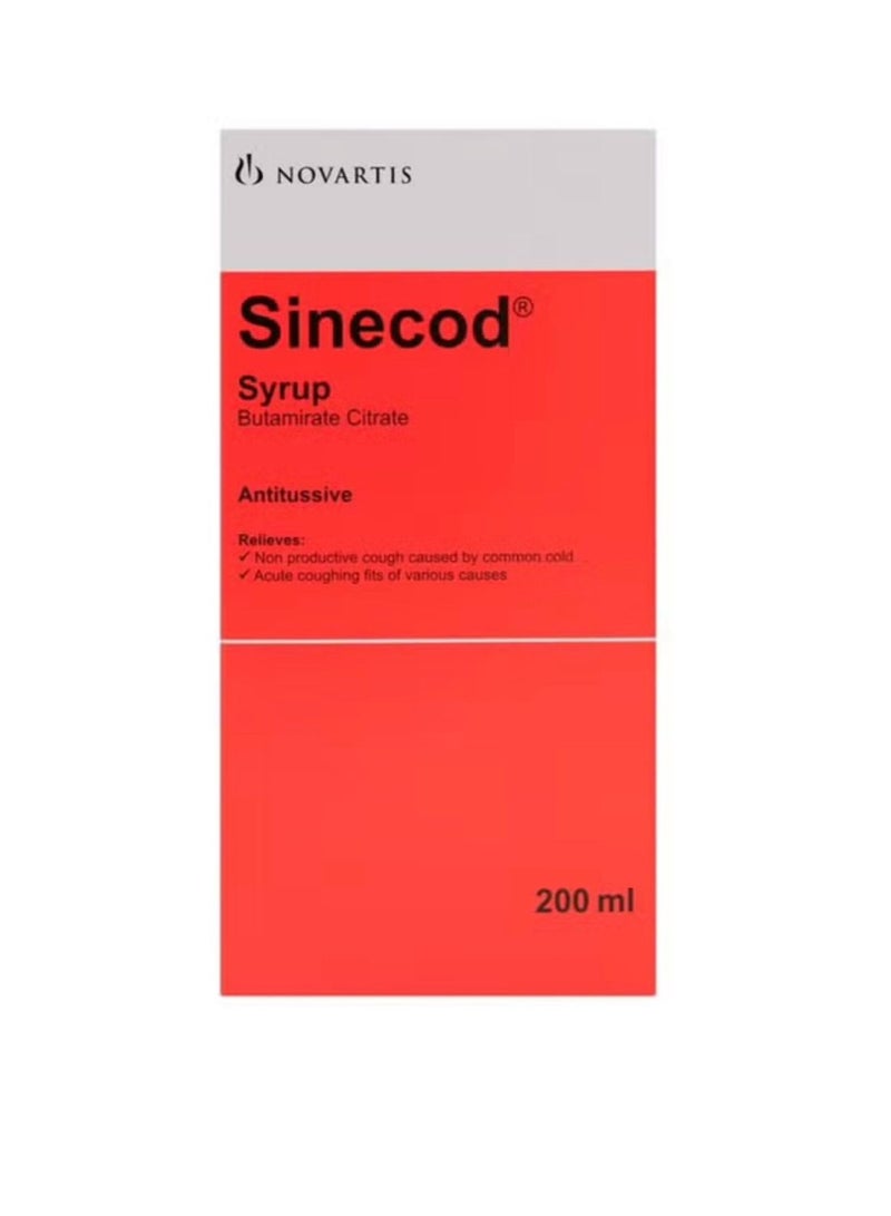 SINECOD SYRUP 200 ML