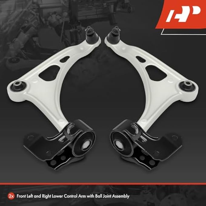HP 2 X Front Lower Control Arm Assembly With Ball Joint  Bushing Compatible With Honda Pilot 20162022 Ridgeline 20172019 Passport 2019 Acura Mdx 20142020 - Image 4