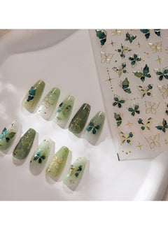 1pc Glossy 5D Embossed Jelly Butterfly Nail Sticker, Cartoon Theme - Self-Adhesive Resin Nail Art Decals with Crystal Embellishments for Women, Single Use - Rectangle Shape for Plastic Surfaces - pzsku/ZCE0112CC16C3E97D5928Z/45/_/1736944774/f6aa37a5-3a67-4181-9804-36191f4f3039