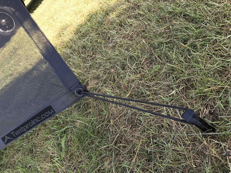 Tentproinc RV Awning Sun Shade Screen 6' X 13' 3'' (Fit for 14' Awning) Mesh Sunshade for RV Awning Sunscreen Motorhome Camping Trailer Awning Shadescreen Block UV Glare - 3 Year Warranty (Black) - Image 5