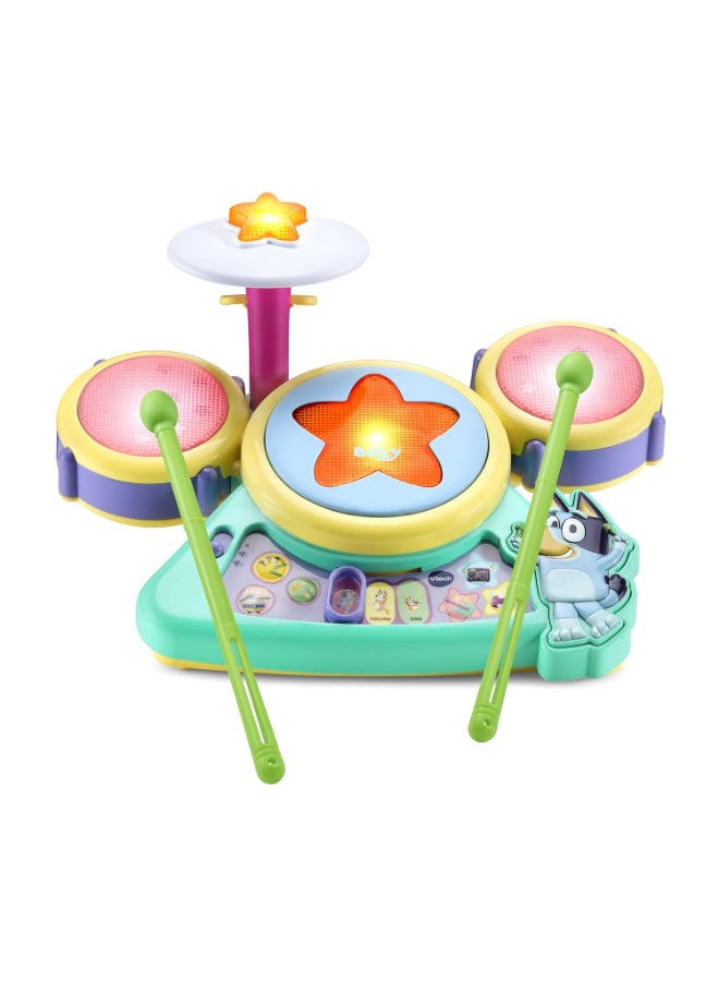 VTech Bluey Hooray Electronic Drum Set - Image 2