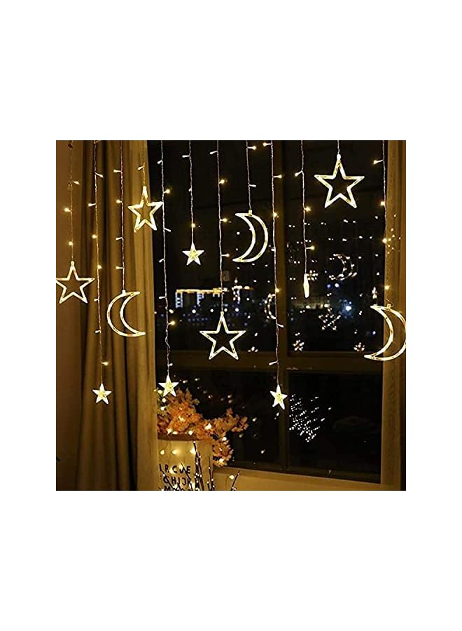 The Bros Ramadan Decoration Lights, Moon And Stars And Serial Lights, 3.5M Ramadan Lights, Yellow, Lc-138Lght-1  - Image 4