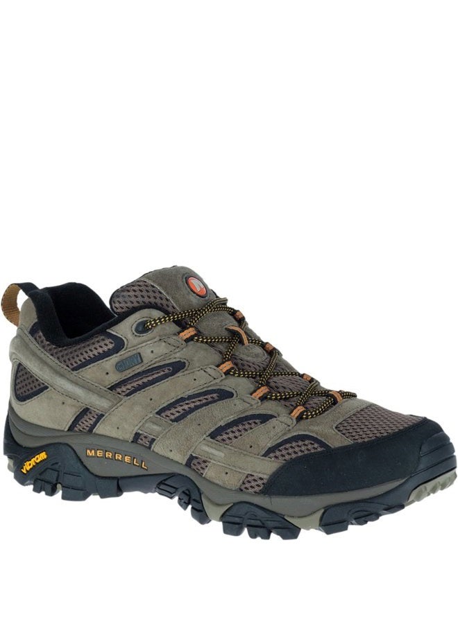 MERRELL Men's Moab 2 Waterproof Hiking Shoe, Walnut, 13 - Image 3