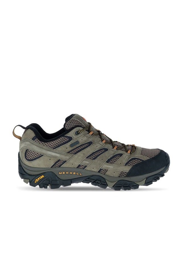 MERRELL Men's Moab 2 Waterproof Hiking Shoe, Walnut, 13 - Image 2