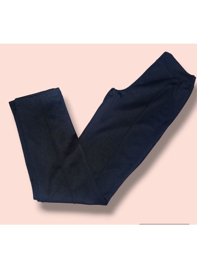 Girls Black Leggings Pants size 30  - Image 2