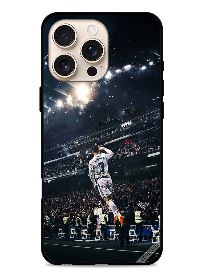 Covernex Apple iPhone 16 Pro Protective Case Cover Ronaldo Flying - Image 1