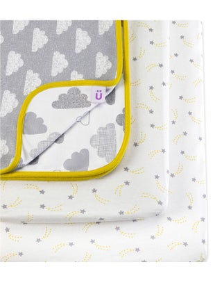 3 Piece Crib Bedding Set Soft Jersey Cotton - Cloud Nine 90 x 1 x 45 Cm - pzsku/ZCE020B88F222C0B9076BZ/45/_/1674221732/5cf0528b-3bb5-401b-9569-b7ac260b5a6e