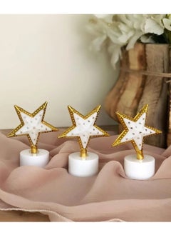Yuwell Pack Of 6 Pcs Star Shape Mini Portable Night Light And Table Decor Lamp For Ramadan Light For Eid And Ramadan Decoration  - Image 2