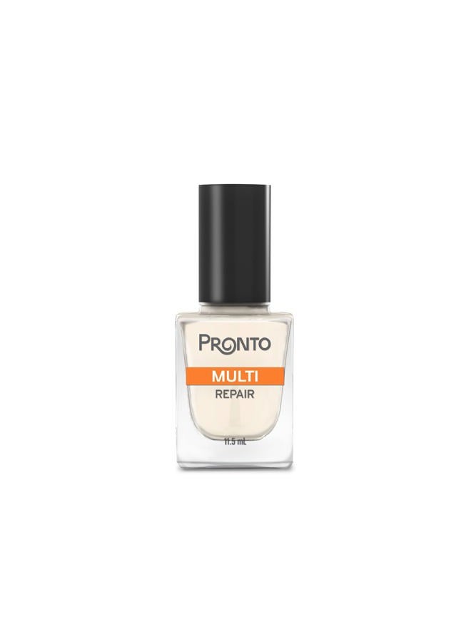 PRONTO Multi Repair 7 in 1 Treatment for Nails with Argan and Baobab Oil – Nail Polish for Strength, Growth and Protection - Image 1