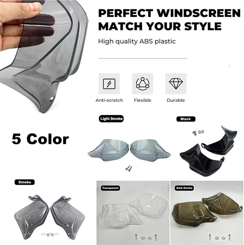 QASULER Motorcycle Handguards for CB650R CBR650R 2019-2021 - Image 4