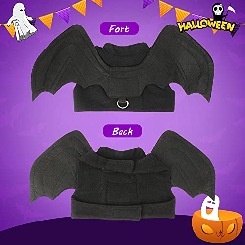RYPET Dog Halloween Costume - Halloween Bat Wings Pet Costumes for Dogs Cats Halloween Party Medium - Image 2