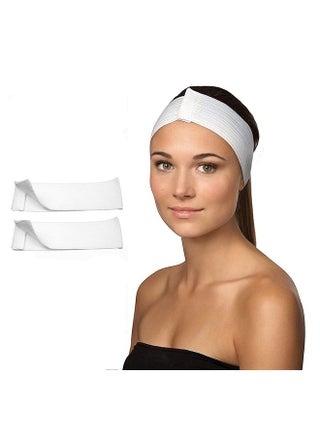 Stretch Headbands. Pack of 48 Disposable Headbands for Spa Treatments. White Headbands with Hook and Loop Closure. Elastic Spa Headbands. Soft Flexible Material, 900552 - pzsku/ZCE0261CAA6E224696C40Z/45/_/1686812802/f3790c5a-4f0c-4f26-b992-c3d156e32989