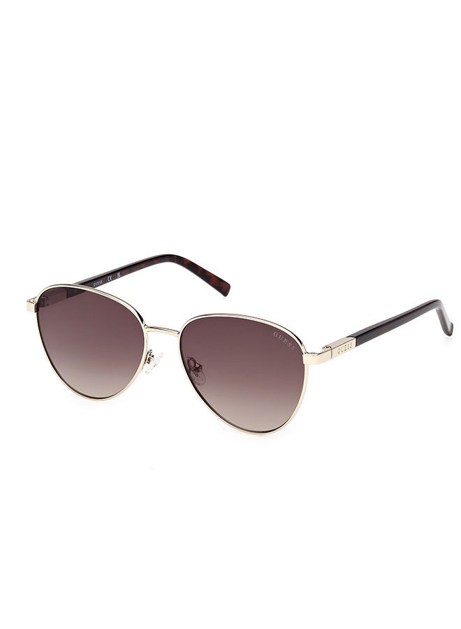 GUESS FULL RIM ROUND UNISEX SUNGLASS GU304133F53 - Image 1