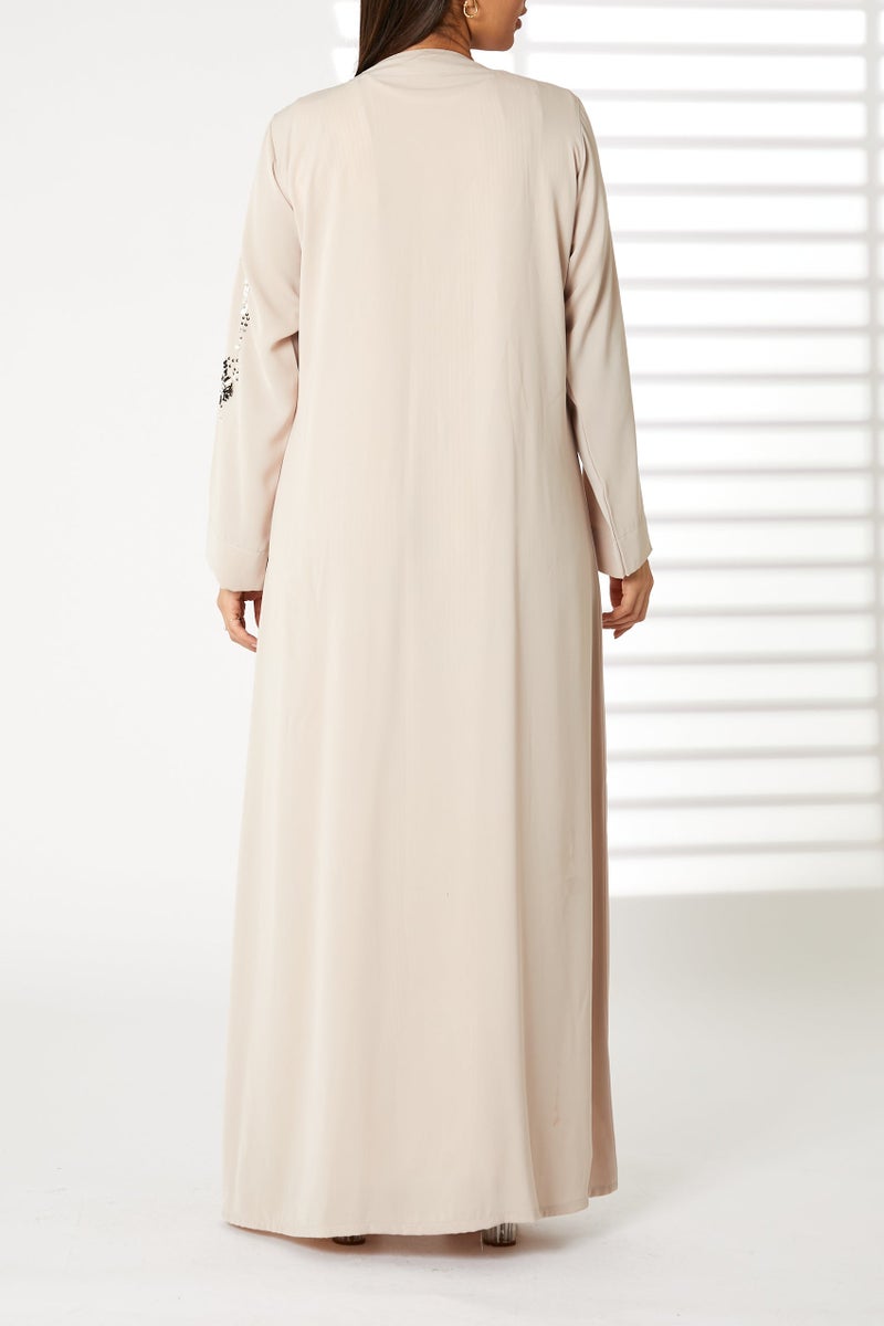 مويستريت عباية مفتوحة مطرزة - Image 3