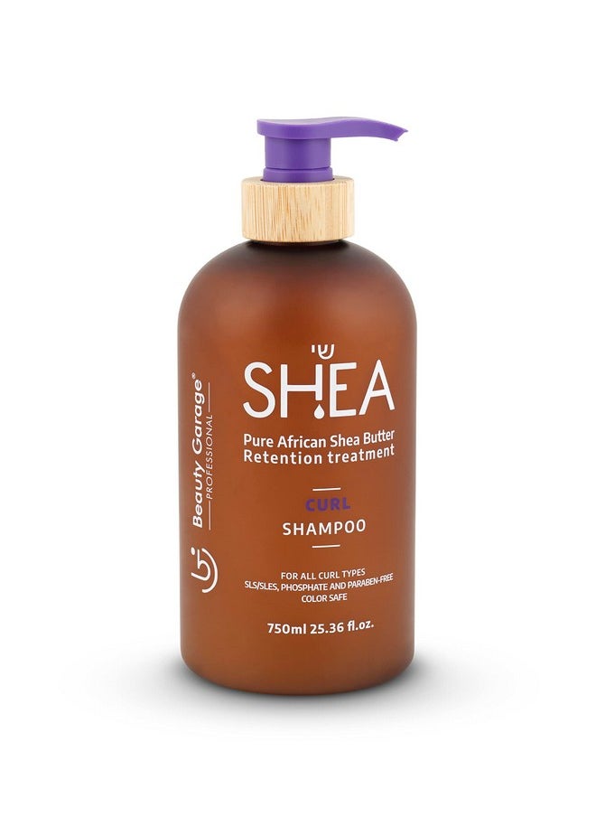 Beauty Garage Beauty Garage Shea Retention Curl Shampoo 750ml  - Image 1
