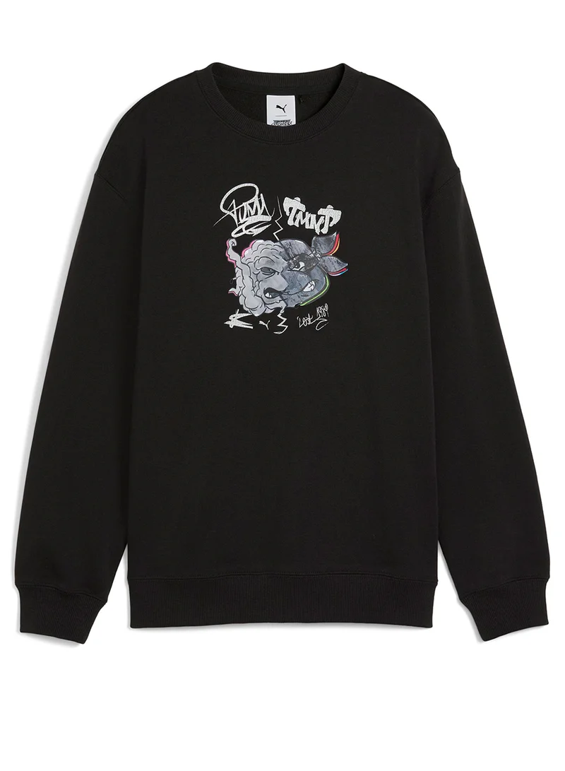 PUMA Youth Relaxed Graphic Sweatshirt