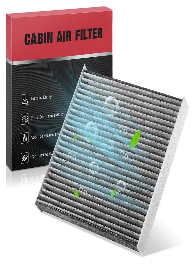 BDFHYK فلتر هواء المقصورة BDFHYK CF11182 مع كربون نشط، بديل لسيارات أكورا إنتيجرا، RDX، TLX، MDX، وهوندا أكورد، CR-V، HR-V، سيفيك، أوديسي، كلاريتي، سيتي، CR-Z، فيت، إنسايت. - Image 1