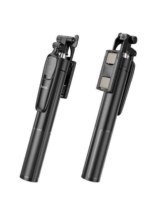 hoco. K32 Ultra-High Wireless Selfie Stick with Tripod – 1.57m Extension, Bluetooth Remote, Anti-Shake – Black 1 Year Warranty - Image 5
