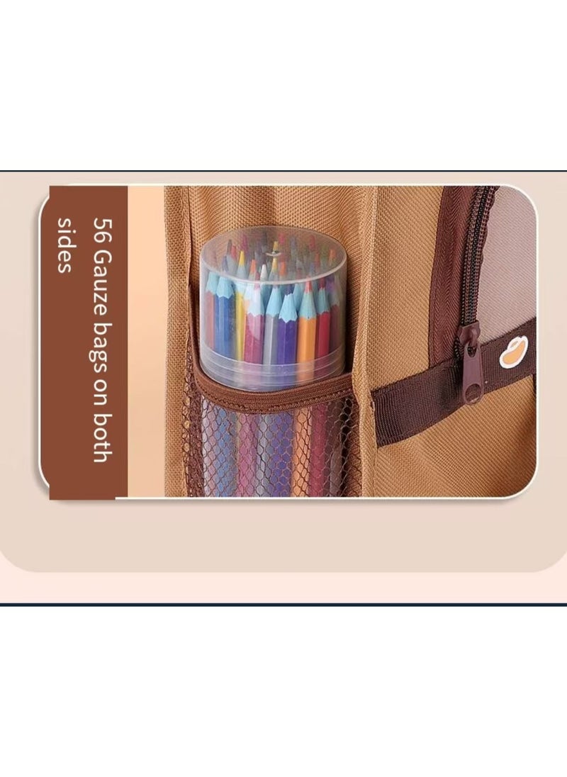 Canvas handbag, student class bag handbag, reusable beautiful and environmentally friendly bag, book shopping and grocery cotton cute handbag