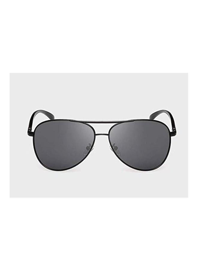 Men's Fashion Polarized Aviator Frame Sunglasses - Image 2