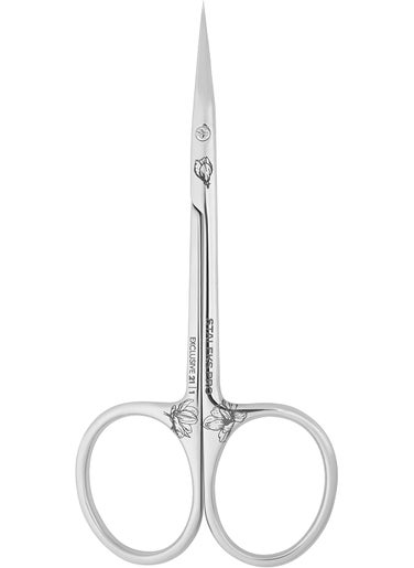 Professional Cuticle Scissors Blade Length 21 mm STALEKS Pro Exclusive SX211m Magnolia