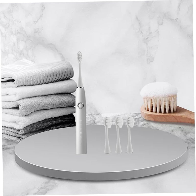 3pcs Oral Replacement Heads Soft Bristle Electric Toothbrush Heads for Efficient Teeth Cleaning - Image 2