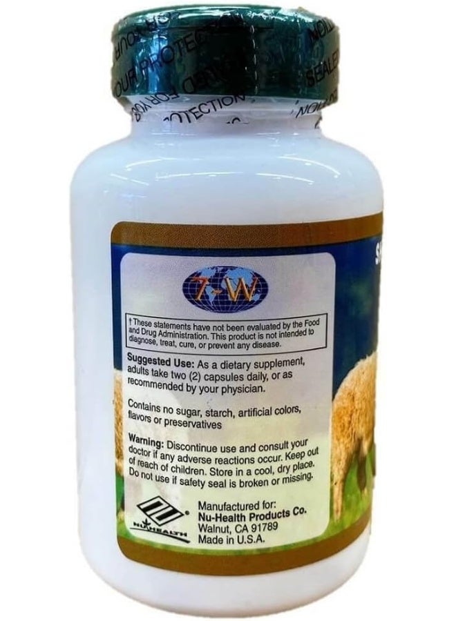 Nu-Health Sheep Placenta 100 Capsules - Image 3