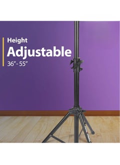 Generic HPS-290B Professional Tripod Projector Mixer Stand – Adjustable Height, Lightweight, and Portable (Black)  - Image 4