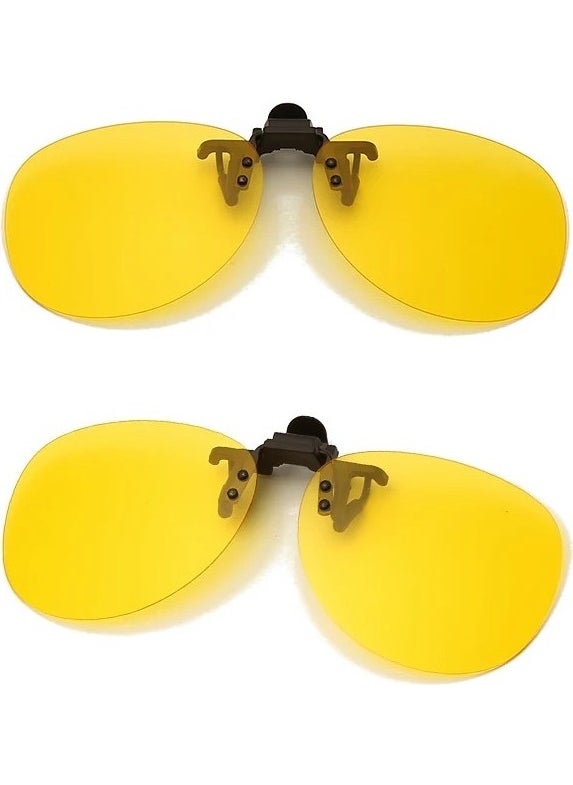 Takı Dükkanı Drop Polarized Men's Sunglasses Clip 4 Colors Open Close epk14  - Image 3