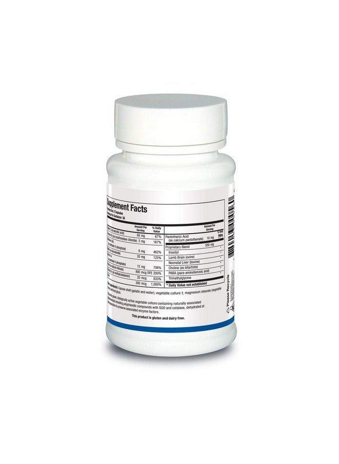BIOTICS Research Bio Ggg B B Complex Biochemically Activated Forms Of B Vitamins. Thiamin Riboflavin Niacin B6 B12 Folate. Produce Energy Optimize Positive Moodcardiovascular Health 60 Capsule  - Image 3