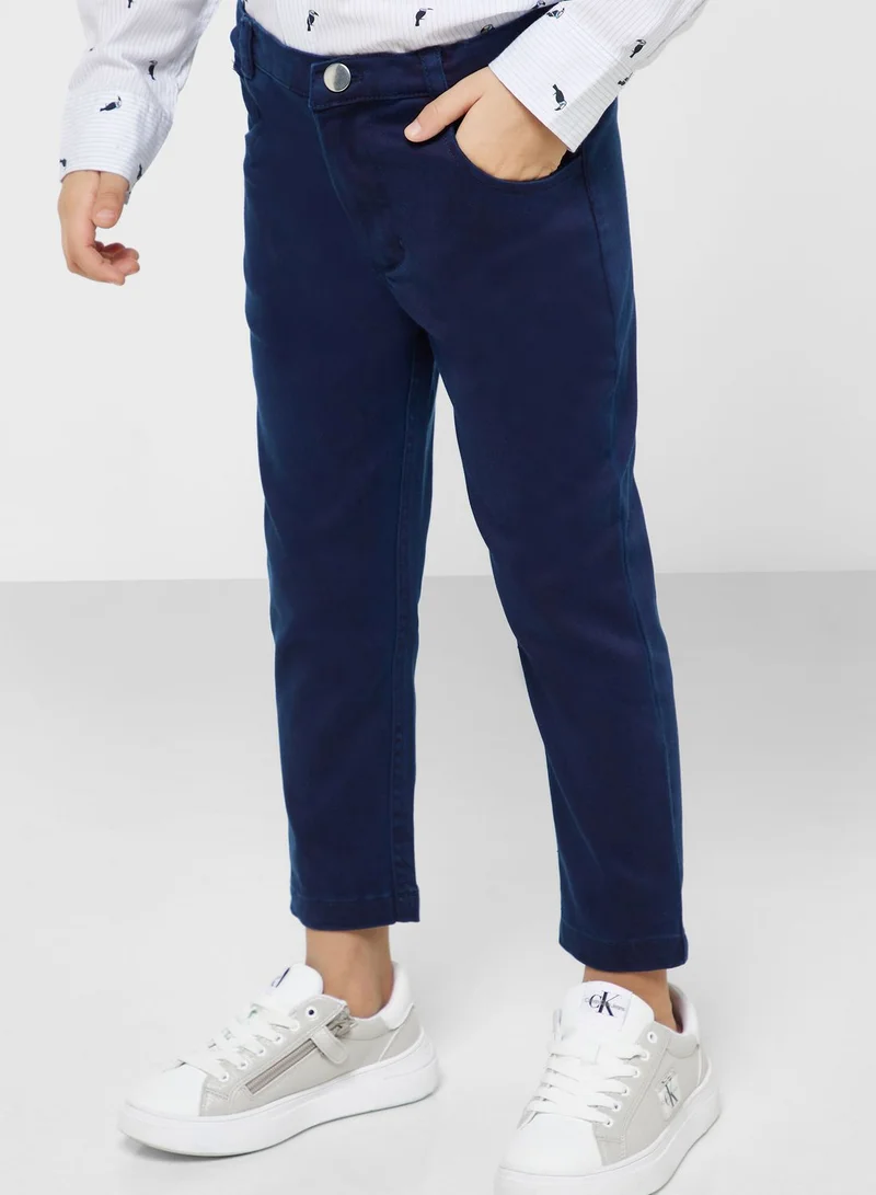 Pinata Boys Muhroon Chino Trousers