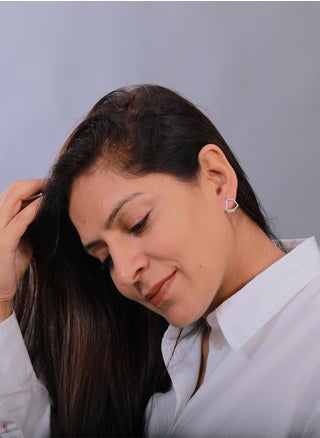 Silver Plated Stud Earrings for Women | Wings Earrings | Handmade by Jaipur Artisans | Minimalist Jewelry| Hypoallergenic Design - pzsku/ZCE03880067008800985AZ/45/_/1715541569/6b2f5992-435d-4a2a-adf6-66fdfeca4c52